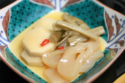 里芋とこんにゃくとごぼうの煮物 料理レシピ集金沢から