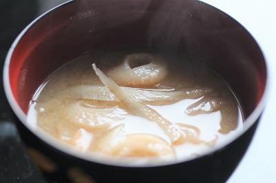 麩とごぼうの味噌汁 料理レシピ集金沢から